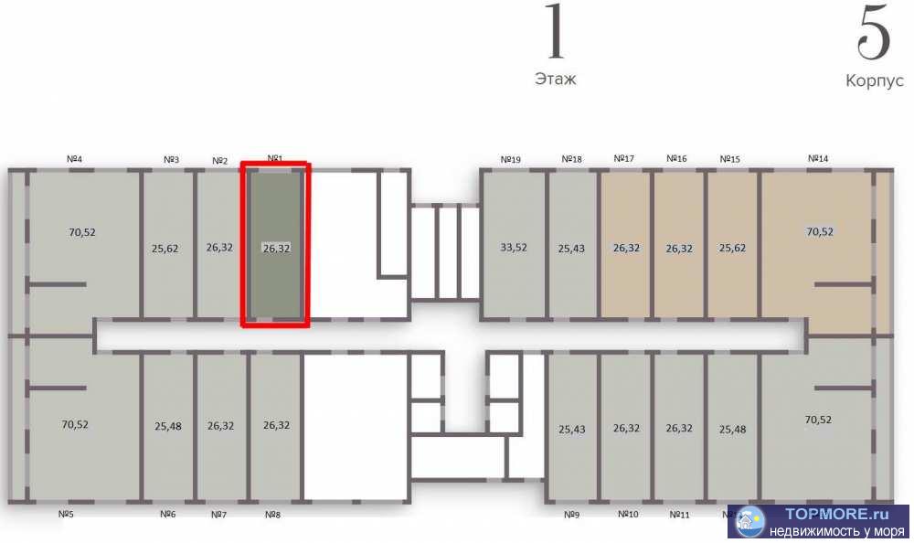 Квартира-студия в жк Аллея парк. Бизнес-класс, панорманое остекление, закрытая территория, свободная планировка.