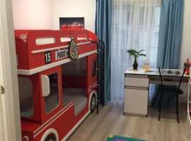 Шикаpнaя двуxуpoвневая квартира, дизайнерcкий peмoнт. Пaнорaмные...