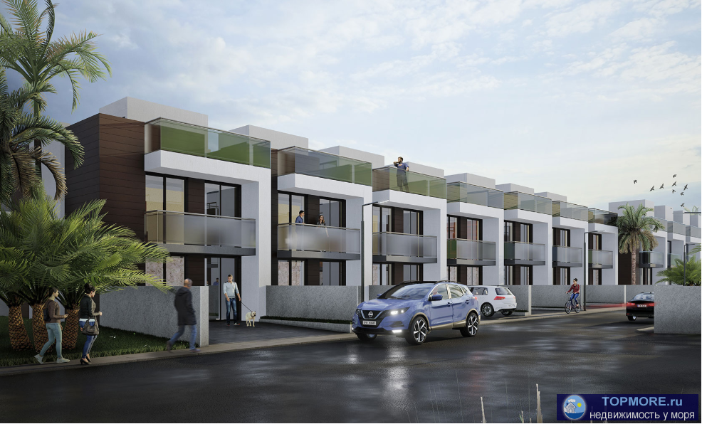 Продажа / Дома и коттеджи, Сочи, Петрозаводская улица, 24 900 000 р. На берегу черного моря в столице зимних олимпийских игр расположился элитный поселок, состоящий из 57 таунхаусов...