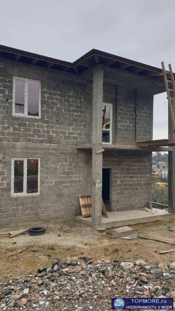  Продаётся частный, видовой, 2-этажный дом в Молдовке, 120кв.м. 3,5 сотки земли.Отделка черновая, можно договориться... - 2