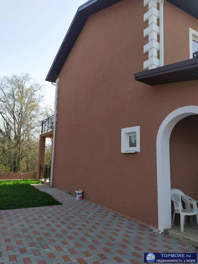 Продаётся отличный двухэтажный дом с предчистовой отделкой в очень живописном месте в посёлке Верхневесёлое,... - 1