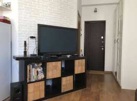 Светлая уютная студия 27 м2. Кухня, мебель, ремонт. Поликлиника,...