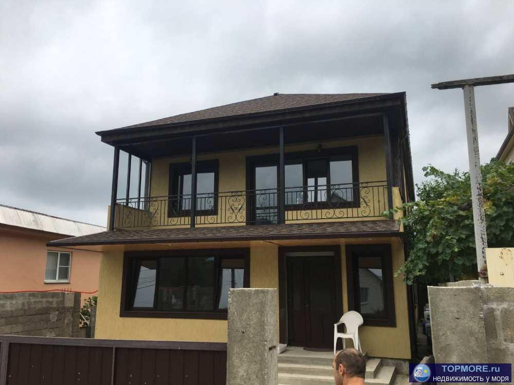 В Лазаревском районе г. Сочи в 2 км. от моря продается новый (2016 г) дом. Асфальтированная дорога к дому. Дом 250... - 1