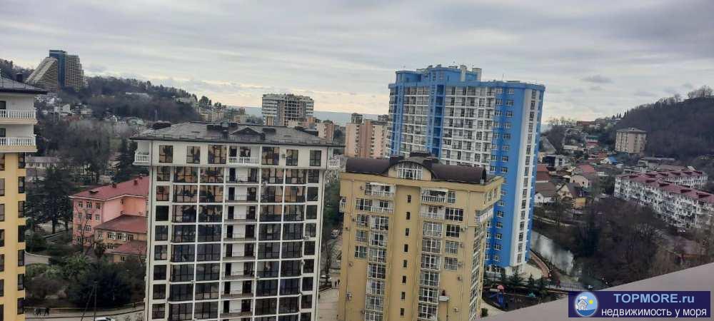 Лот № 142015. Просторная угловая квартира с огромной террасой и шикарным видом на Дагомыс и Море! На террасе есть... - 1