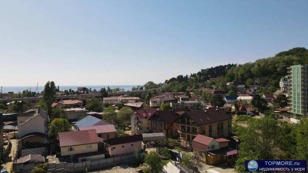 Продается 1 комнатная квартира 37 кв.м. в строящемся жилом доме бизнес-класса в Кудепсте. жд Тихий Шале - дом...
