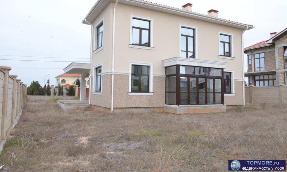 Продается новый дом с видом на море в коттеджном поселке в Севастополе.Дом 2-х этажный, без внутренней отделки, с... - 2