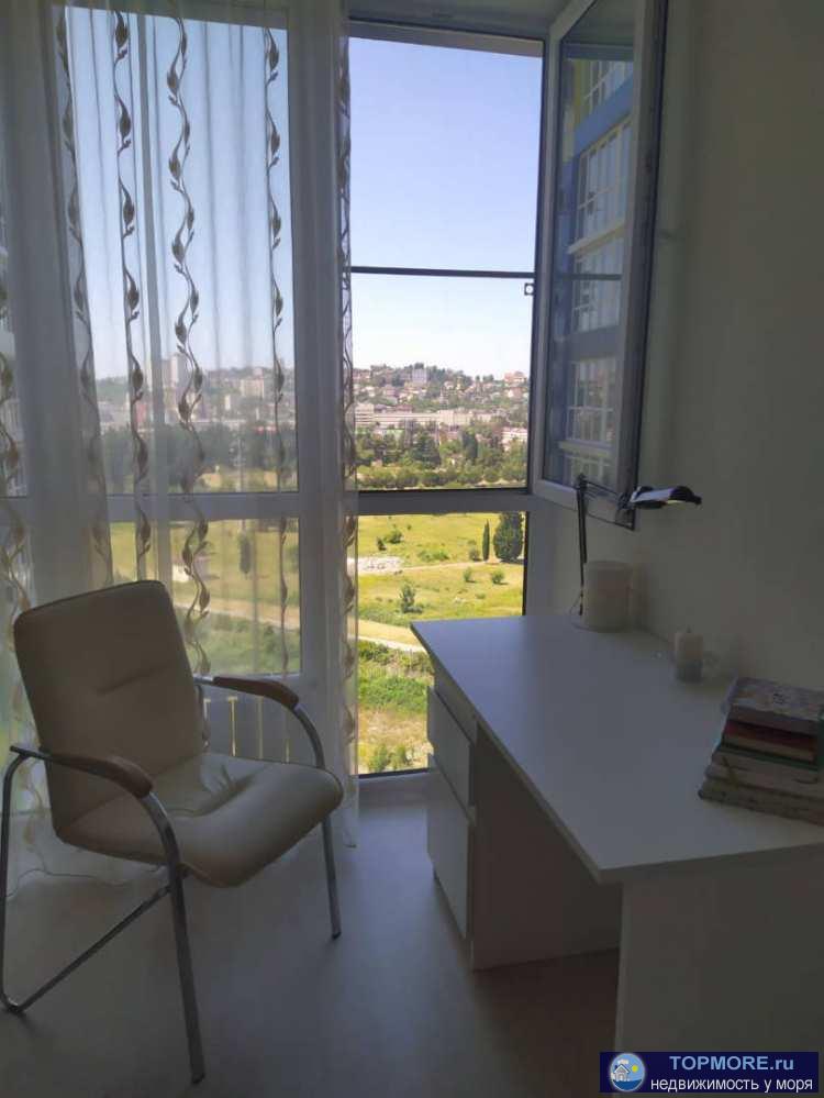 Центральный район Сочи. Равнина.Квартира распланированна на 2 спальни и гостиную. Не инвестиционный проект. Все... - 2