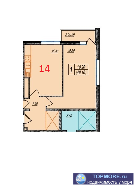 Комфорт класс.Коммуникации центральные. Подведен Газ.Купить квартиру Легко:Ипотека от Сбербанк, втб и еще 20...