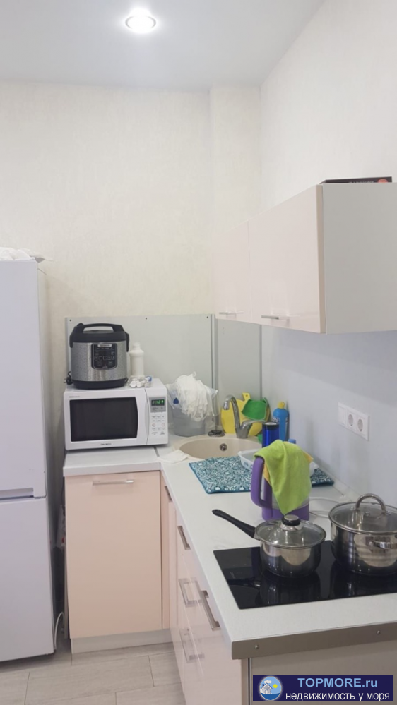 Продам Студии 20 м2 с ремонтом и мебелью в районе Южных культур в Адлере. Закрытая охраняемая территория.Развитая... - 1