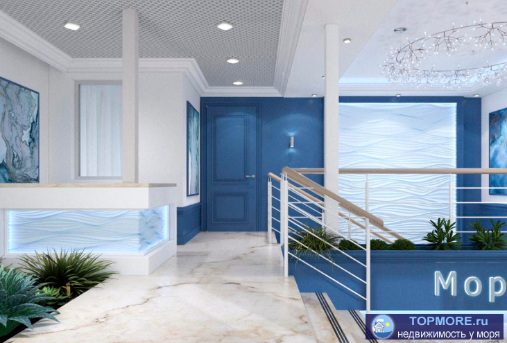 Продаю квартиру в комплексе бизнес-класса Морская Симфония 2 в Адлере г. Сочи. У квартиры одна из лучших планировок.... - 2