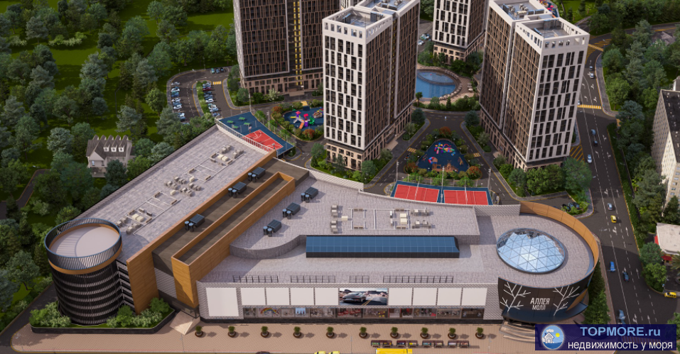 Продаю квартиру срочно в связи с переездом в другой город! Комплекс Аллея парк в Дагомысе бизнес класса построен по... - 1