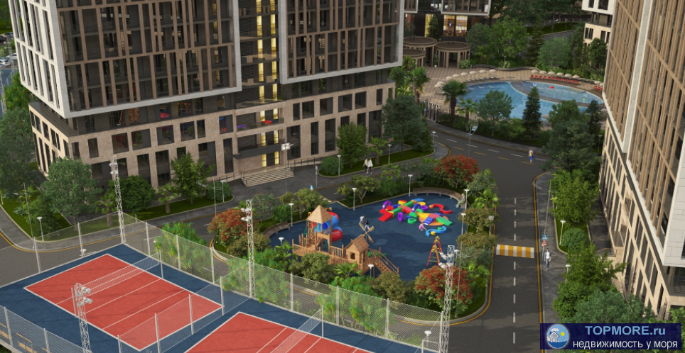 Продаю квартиру срочно в связи с переездом в другой город! Комплекс Аллея парк в Дагомысе бизнес класса построен по... - 2