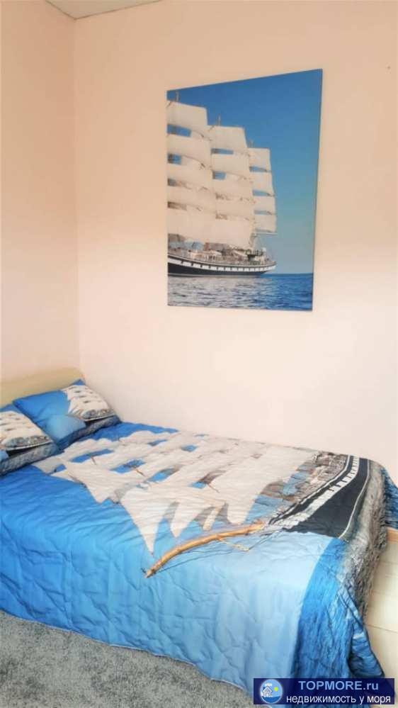 Светлая студия 16м2 в Курортном городке, 300м от моря. Дизайнерский ремонт, мебель, техника, потолки больше 3 метров....