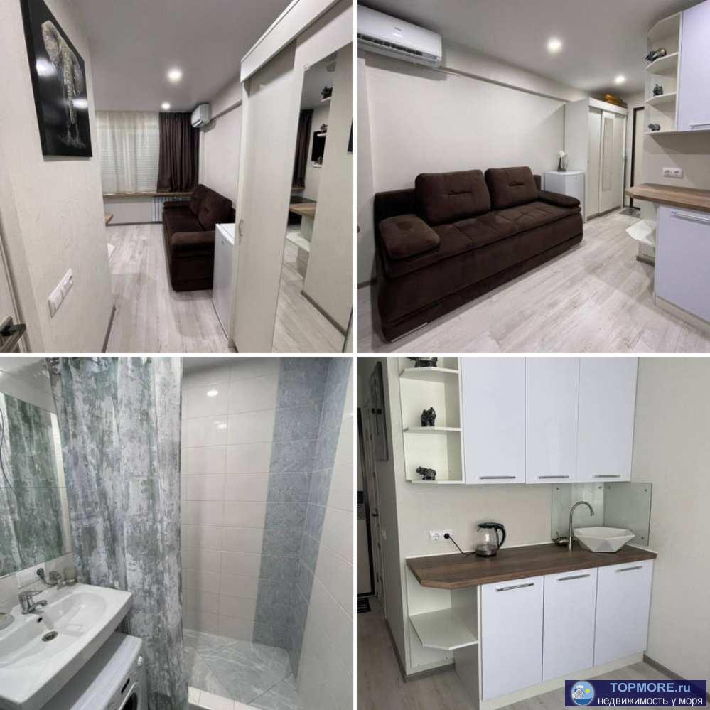 Продаётся студия, с хорошим, новым ремонтом, на первом этаже, квартира сдаётся посуточно от 3 т.руб. до 5 тысяч...