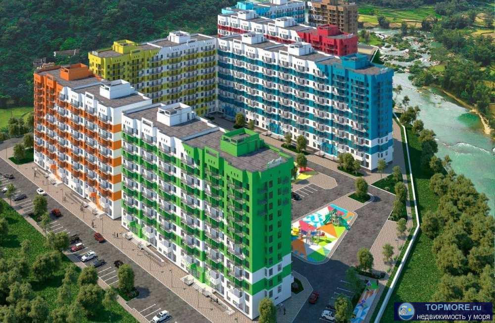 горячее предложение! выгодные инвестиции от агенства! 12 этажный жилой комплекс расположен в долине Кудепста, в...