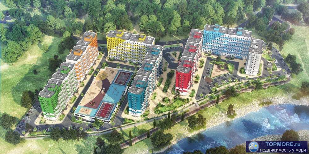 горячее предложение! выгодные инвестиции от агенства! 12 этажный жилой комплекс расположен в долине Кудепста, в... - 1