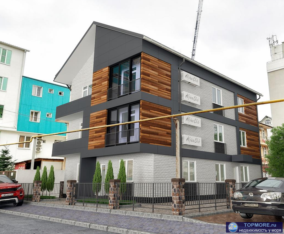 Продаю апартаменты площадью 22,9 кв.м. с балконом на первой береговой линии в Адлере.Апартаменты расположены на... - 1