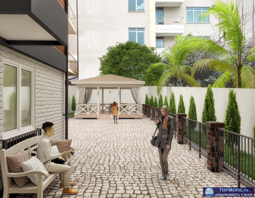 Продаю апартаменты площадью 22,9 кв.м. с балконом на первой береговой линии в Адлере.Апартаменты расположены на... - 2