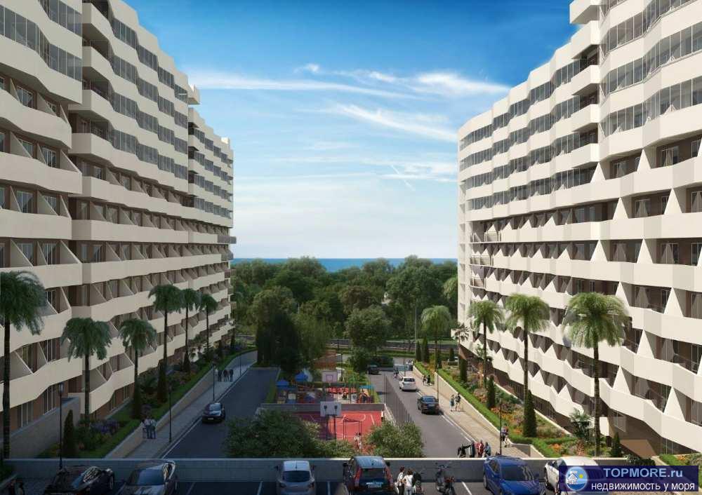 Продаётся апартамент в Апартаментном комплексе «Фазотрон»Мамайка! До моря 500 метров!Рядом набережная реки Псахе.До... - 1