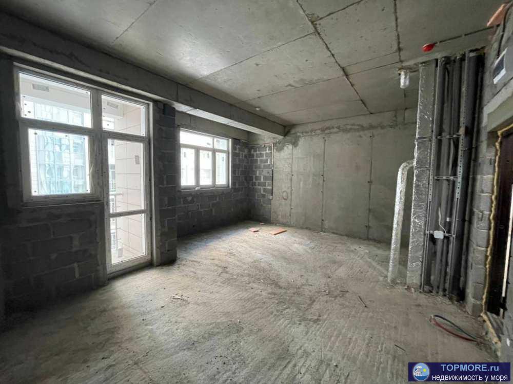 Продаётся черновая квартира в жк Посейдон с боковым видом на море. Развитая инфраструктура в самом комплексе (город в... - 2