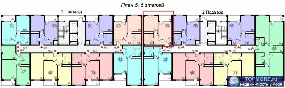 Продаю новую квартиру в центральном районе города-курорта Сочи жк Лидер.   Площадь 38.2 квадратных метров....