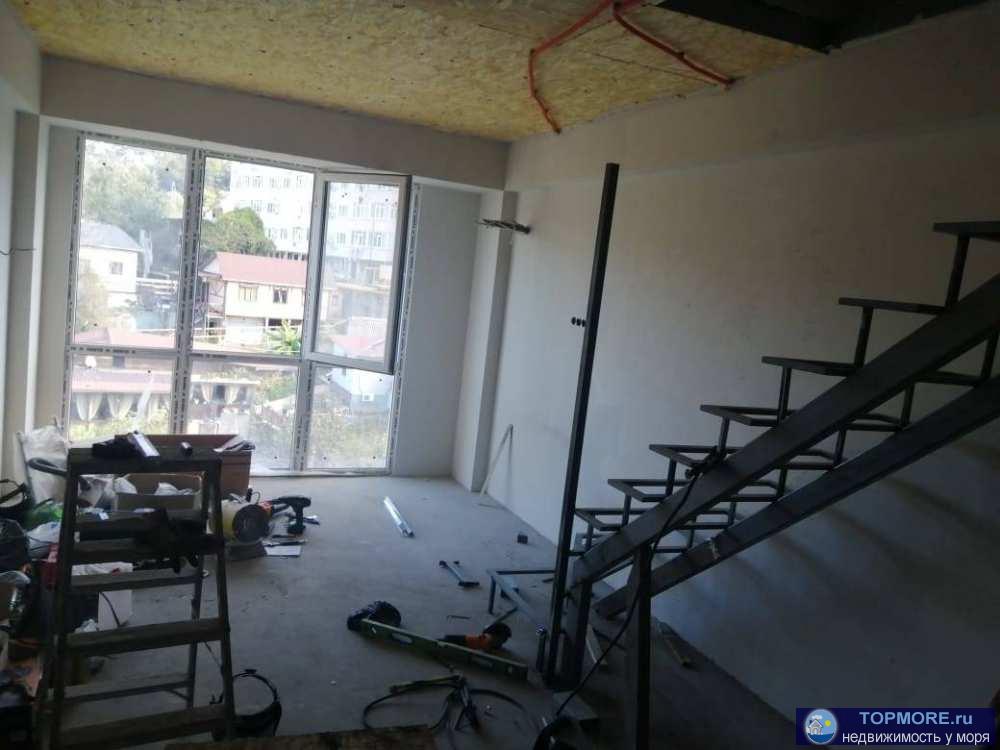 Срочно!Продам двухуровневую квартиру с предчистовой отделкой!58 м.кв., газ заведен, свет, вода все...