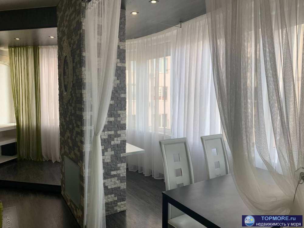 Продается шикарная квартира 55м2 с дизайнерским ремонтом, мебелью и техникой в локации Курортный городок в... - 2