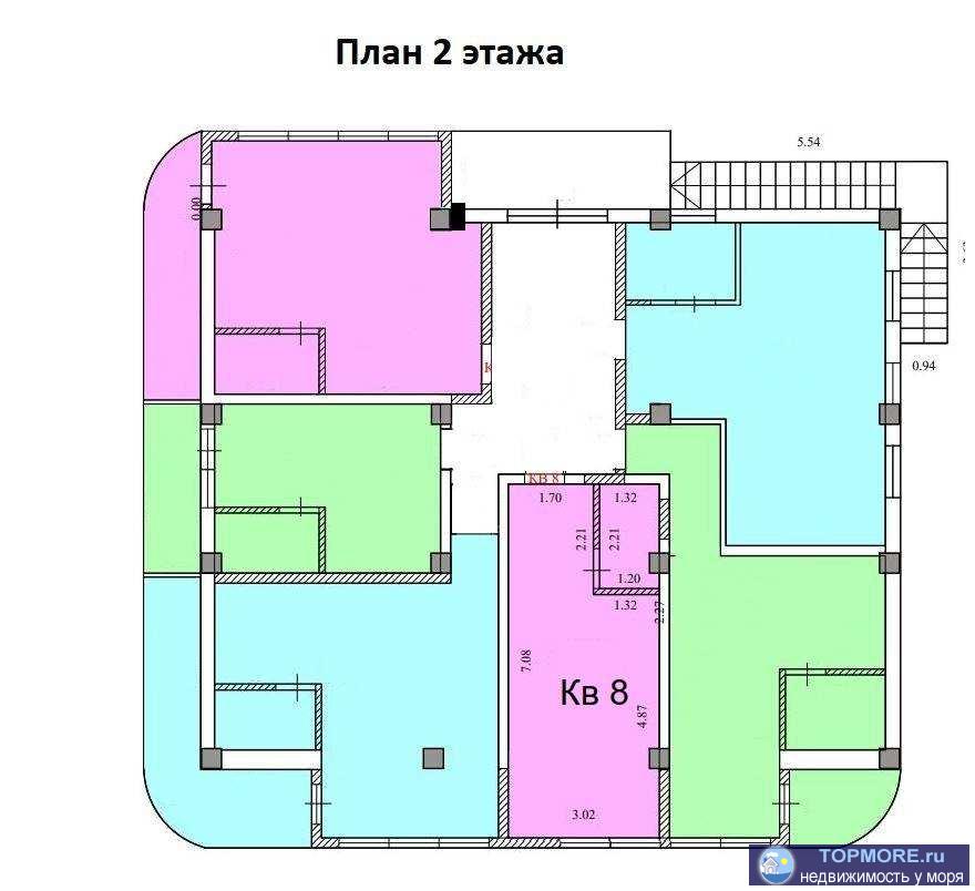 Квартира расположена в Адлере, на улице Православной, в жилом комплексе комфорт-класса. Проводится реконструкция и... - 2