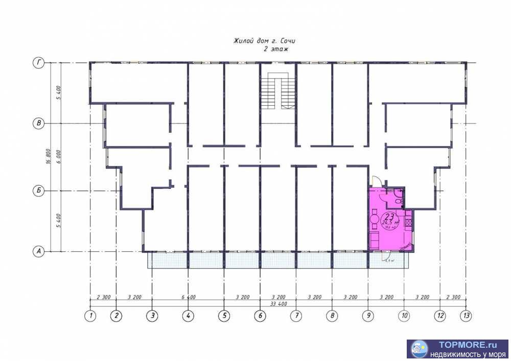  Квартира-студия расположена в жилом комплексе комфорт-класса. Коммуникации центральные. Удобный придомовой паркинг....