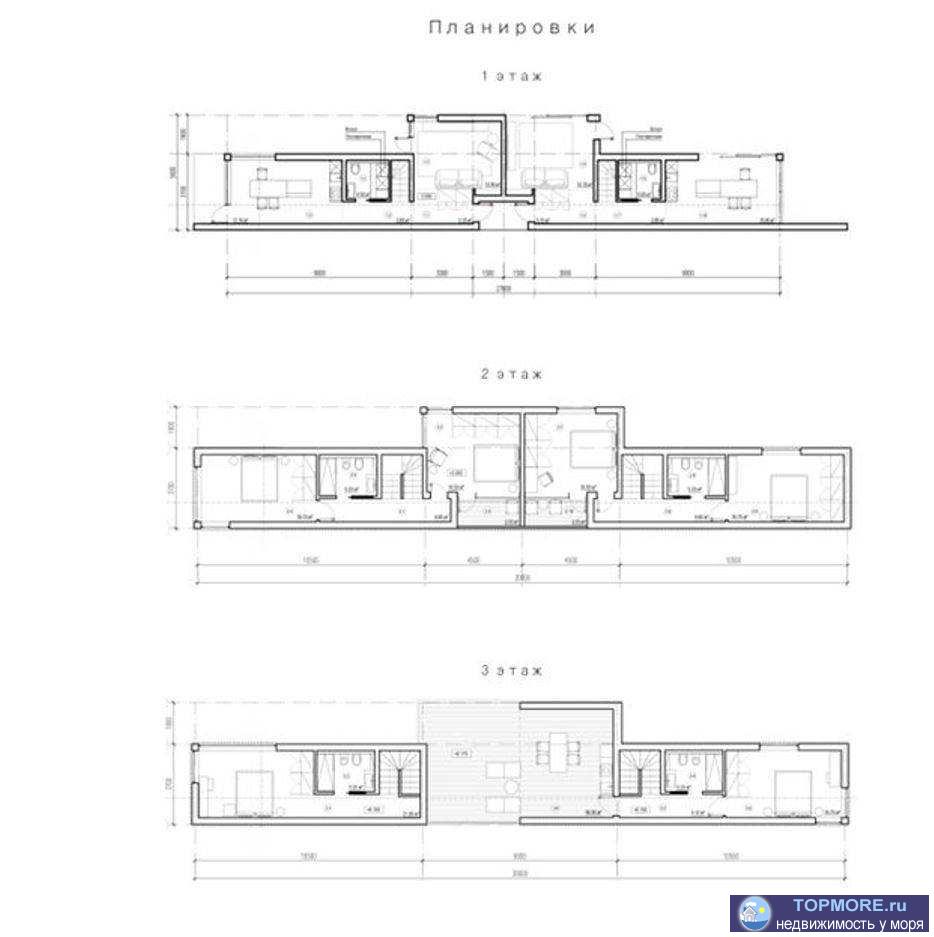 Таунхаус три этажа с участком земли в самом центре Красной Поляны с панорамной террасой на крыше, есть возможность... - 2