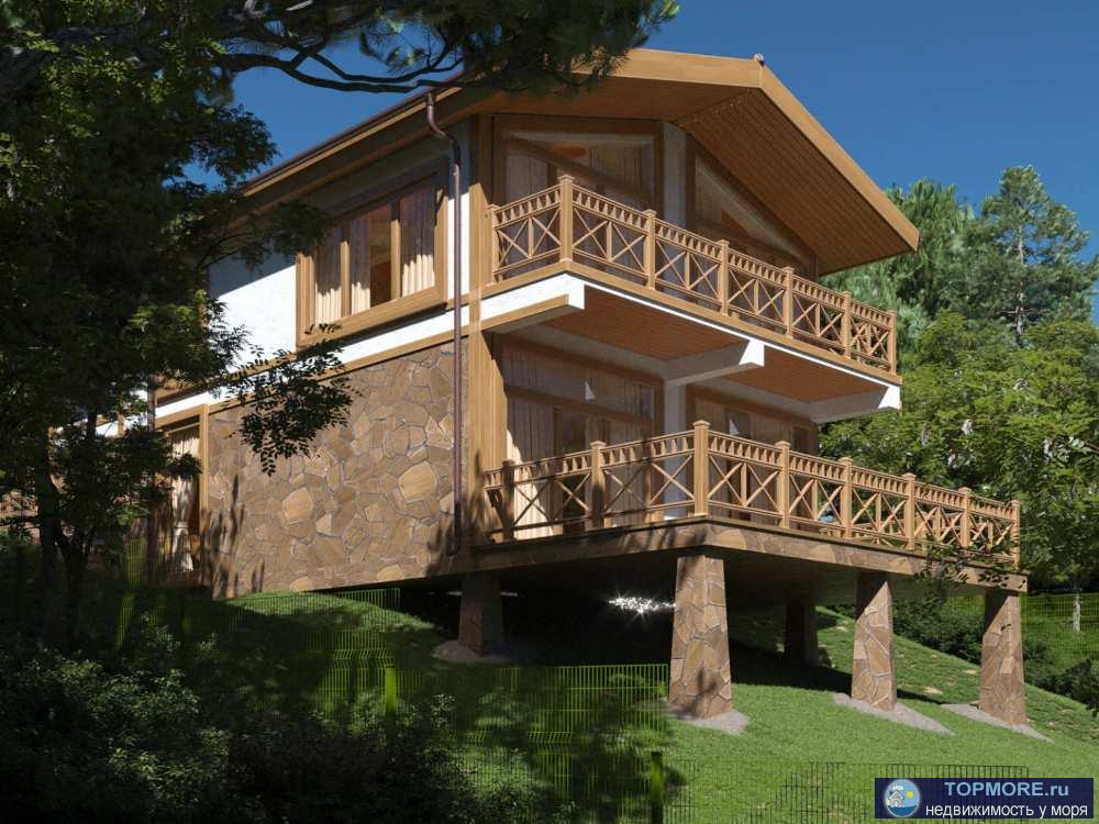 Продаются коттеджи с видом на море в окружении Национального парка.Монолитный каркас и блочное заполнение стен...