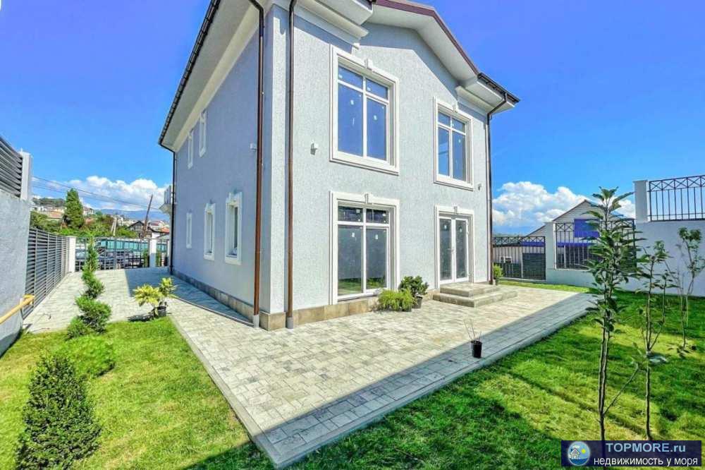 Продаю новый 2х этажный дом в Адлерском районе, на закрытой охраняемой территории, свободной планировки, черновой... - 2