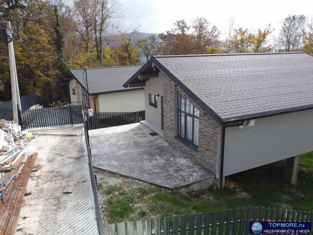 Дом с ремонтом 56 м2 + терраса 12 м2.Две спальни, кухня-гостиная, санузел. В каждой комнате теплый пол. Выход на... - 2