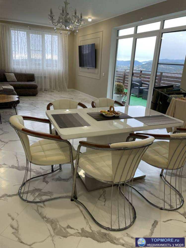 Продается новый дом с отличным ремонтом. С гостиной и террасы, а также с двух спален красивый вид на море, горы и... - 2