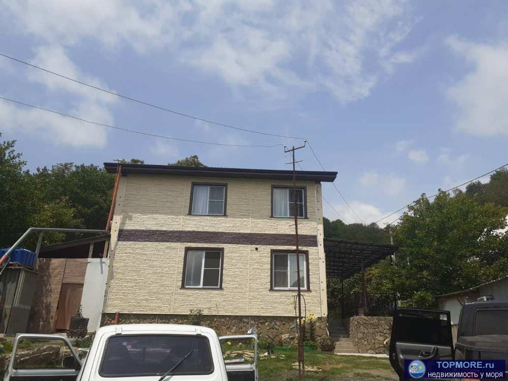 Двухэтажный блочный дом 128м2 с террасой в с.Верхнениколаевское. Отличный ремонт, огромная терраса, мебель и техника... - 2