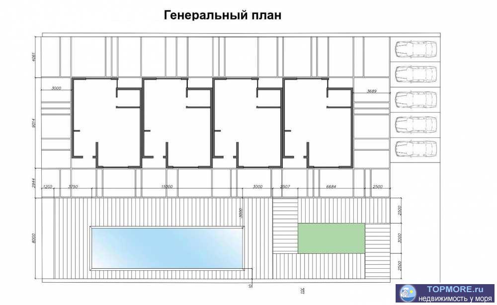    Продается Таун-хаус 120 кв.м. в свободной планировке. Бизнес класс. Стиль современный хай-тек. На территории... - 2