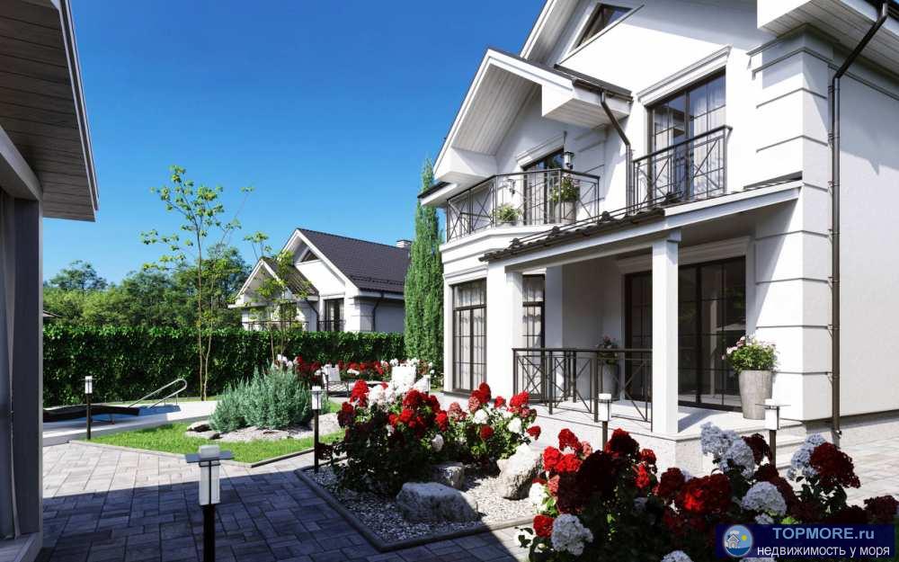     Коттеджный поселок в едином архитектурном стиле. Класс дома-Комфорт. Материал здания - Монолит-каркас. Паркинг... - 2