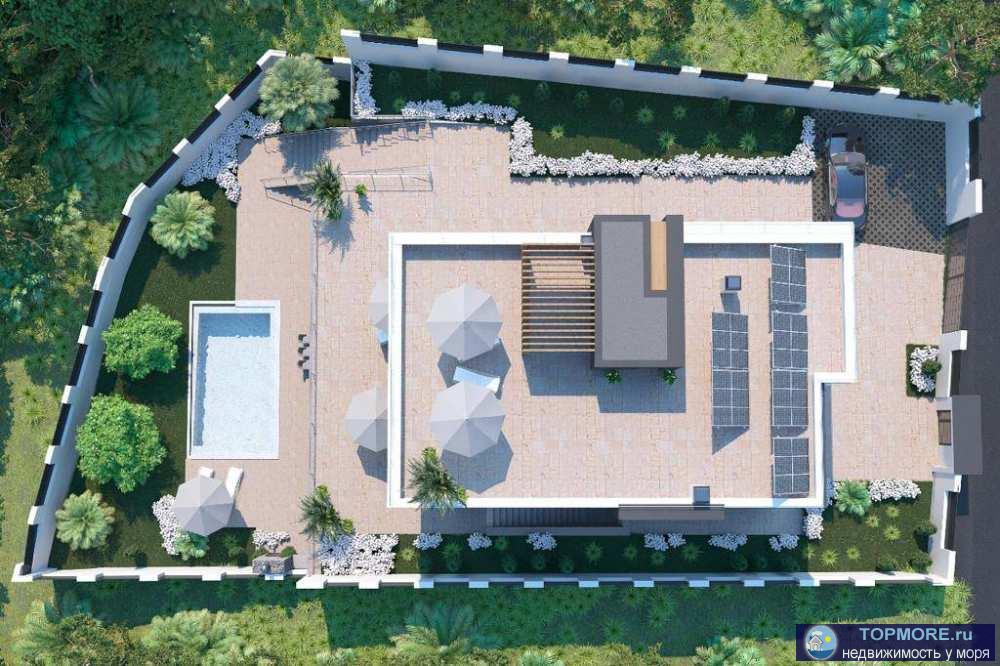 Предлагаю Вашему вниманию новый современный дом в стиле хай тек, в центральной части Сочи, район Мацеста, находящийся... - 1