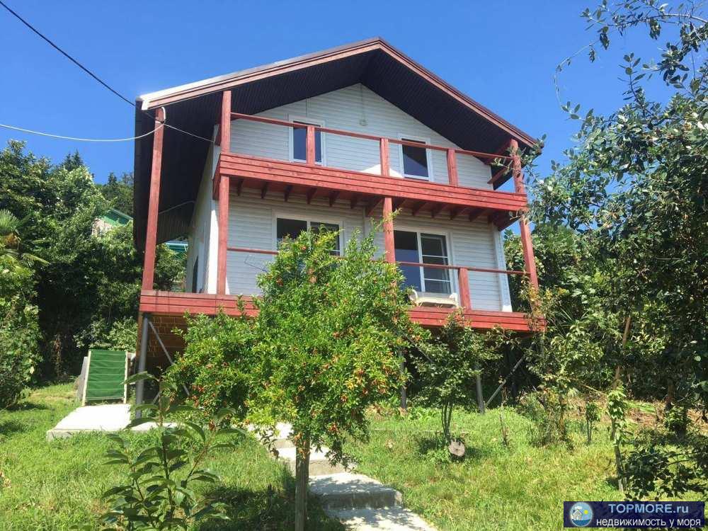 Дом у моря. Новый, двухэтажный дом каркасного типа, 2 изолированные комнаты, кухня , гостиная, балкончики на 6-ти... - 2