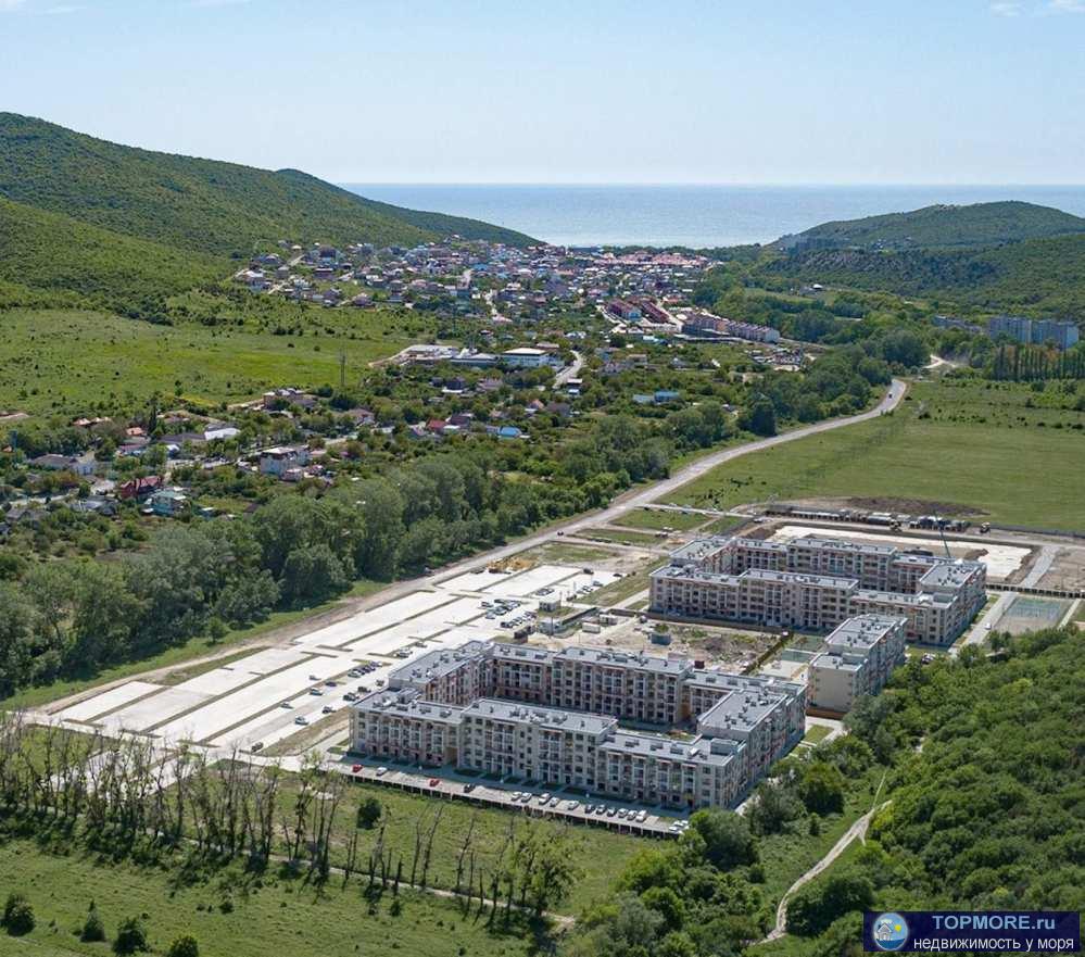 Продажа / Квартиры, село Сукко, Мирная, 6 006 000 р. К продаже предлагается однокомнатная квартира с ремонтом в современном жилом комплексе. ЖК расположен в уединенной... - 1