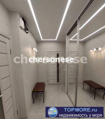 Продается уникальная двухкомнатная   квартира у моря!  Общая площадь 58 кв м, Кухня 12 кв м.   Красивый современный... - 2