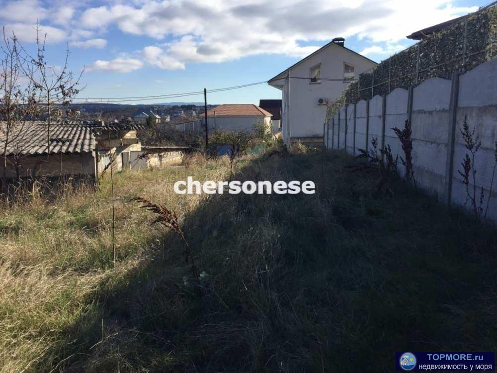 Участок 7,11 сот. со всеми коммуникациями рядом с проспектом Острякова в границах ТСН Яблоня.  Угловой,  с идеальным... - 1