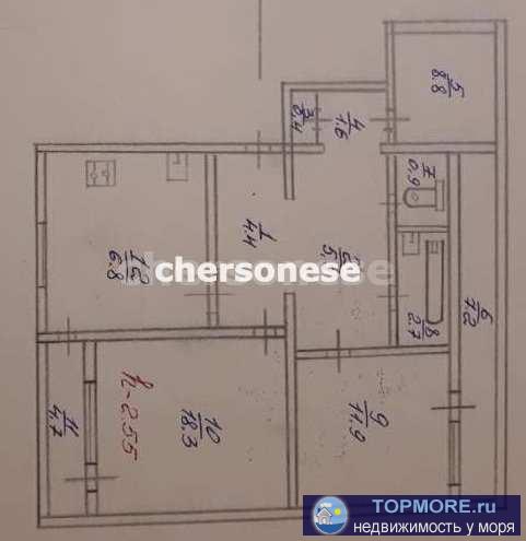 В продаже трёхкомнатная квартира на проспекте Генерала Острякова.  Особого внимания заслуживает тот факт, что... - 1