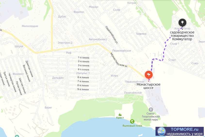 Продаётся видовой участок 4 сотки в красивом месте с очень хорошими коммуникациями в СНТ Коммутатор.  Участок ровный,... - 1