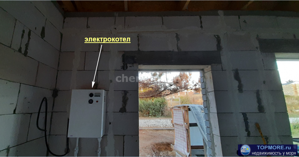 Продается новый дом 110кв.м. в Гагаринском районе на Фиоленте.  Дом с чистовой отделкой. Уже сделана разводка... - 1