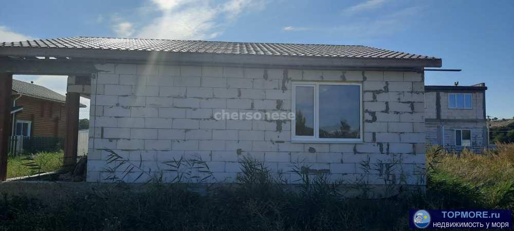 Продажа / Дома и коттеджи, Севастополь, шоссе Качинское, 3 000 000 р. Продаётся недостроенный дом с террасой, общая площадь которого 100 кв.м. в ЗАО С. Перовской на земельном участке... - 2