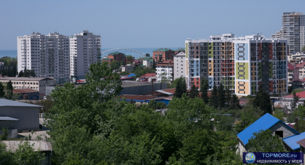 Лот № 153216. Продаю двухуровневую квартиру 42,2 м.кв. + лоджия + 25 м.кв. второго уровня в Адлере в новом... - 2