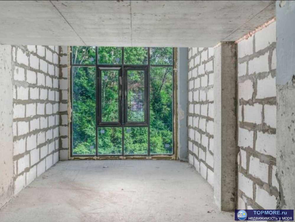 Продам двухуровневые апартаменты в в Сочи, в микрорайоне Мамайка. Общая площадь недвижимости - 28 кв.м. с черновой... - 1