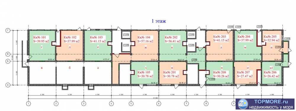 Лот № 155901. Продам квартиру в жк с благоустроенной территорией, в Адлерском районе, п. Орел-Изумруд. Дом расположен...