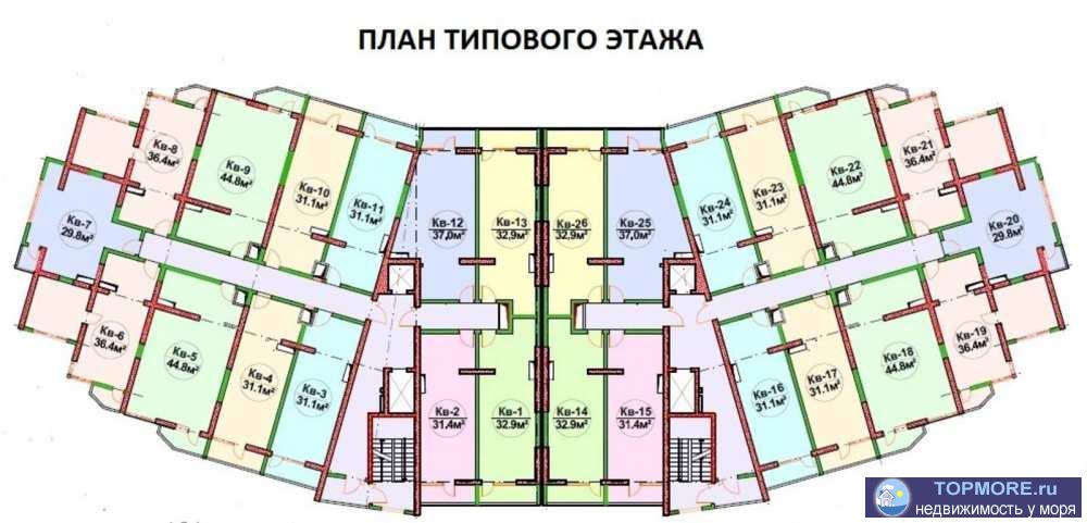 Лот № 177084. Квартира студия с ремонтом в жилом комплексе бизнес-класса Аллея Парк. Дом сдан, центральные...